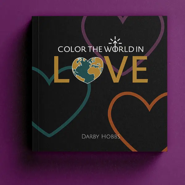 Color the World in Love book cover
